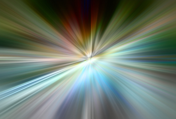 kleurrijke radiale stralende effect - Foto, afbeelding