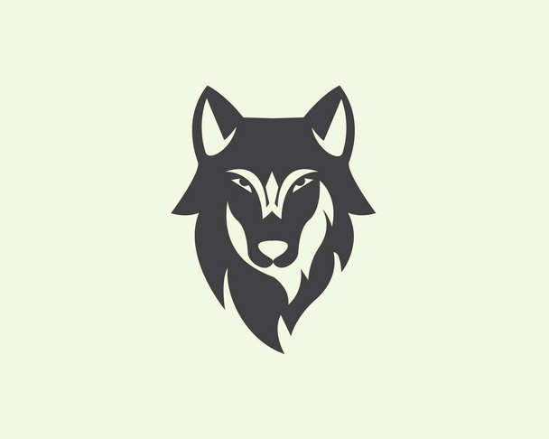 Jefe lobo logo diseño inspiración - Vector, Imagen