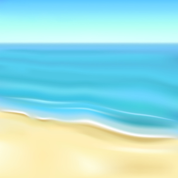 pláž - Vektor, obrázek