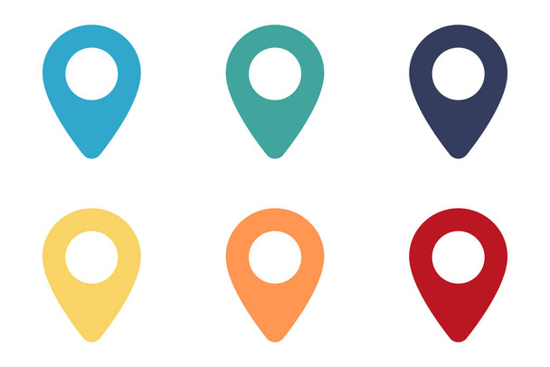 Location vector icon. Element of interface for mobile concept and web apps illustration. Thin glyph icon for website design and development, app development. Illustration - Vector, Image