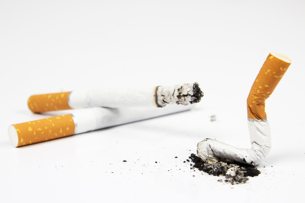 Cigarette butts - Фото, изображение