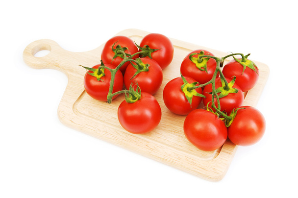 Pomodori rossi isolati sullo sfondo bianco
 - Foto, immagini