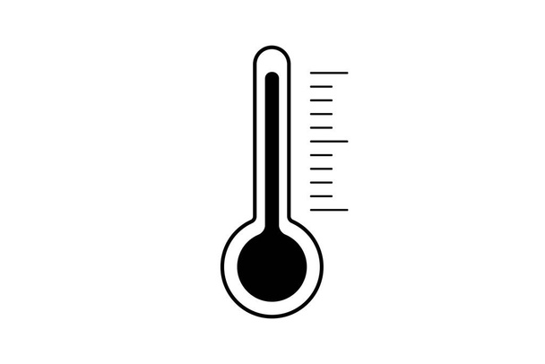 Thermometer icon symbol simple design - Vector, imagen