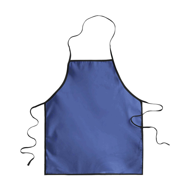Advertise your brand across with this Simple Apron Mockup In Deep Ultramarine Color. Is a simple blank template and prepared to use. - Photo, Image