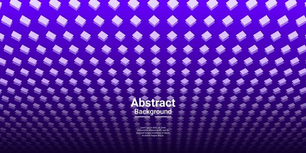 Abstract decorative background with purple gradient geometric shapes. It is suitable for posters, flyers, banners, websites, etc. Vector illustration - Vector, Image