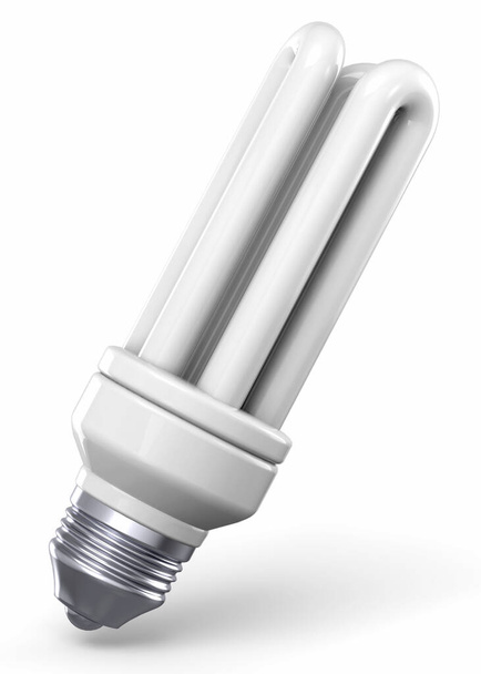 Low Consumption Light Bulb - 3D - Foto, imagen