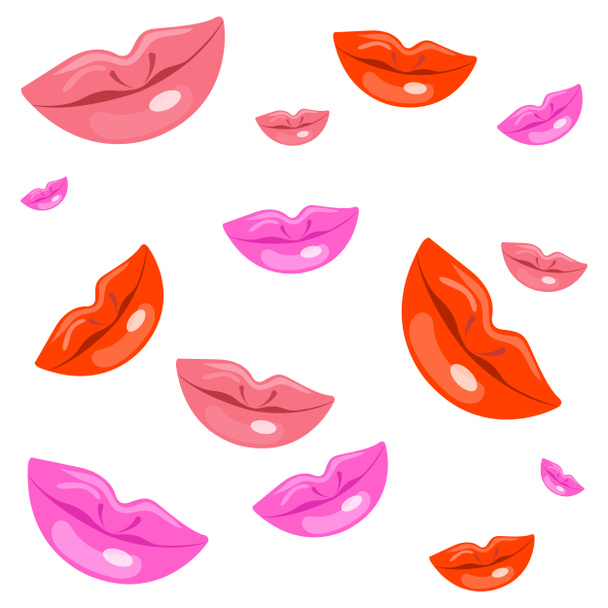 Lady lips - Photo, Image