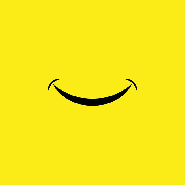 Sorridi disegno vettoriale volto felice - Vettoriali, immagini