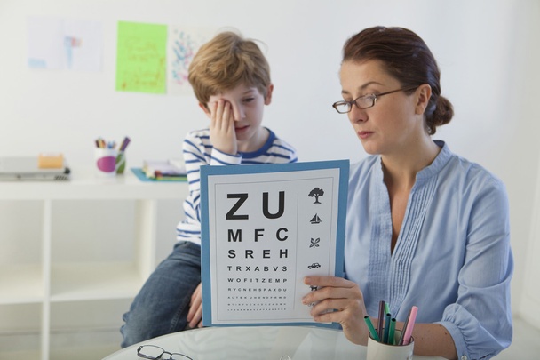 oftalmologie, dítě - Fotografie, Obrázek