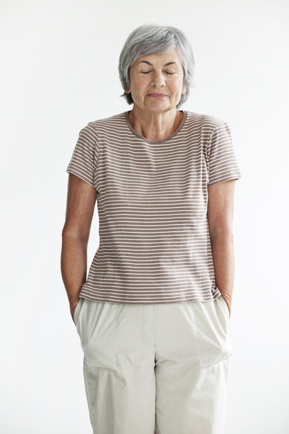 portrét 65 let - stará žena - Fotografie, Obrázek