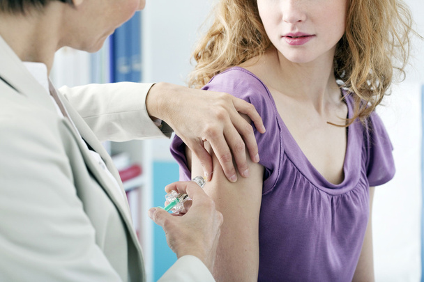 Impfstoff gegen Gebärmutterhalskrebs - Foto, Bild