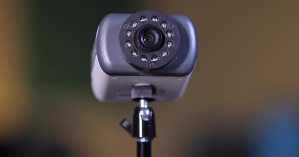 równomierne ujęcie kamery ochrony - Materiał filmowy, wideo