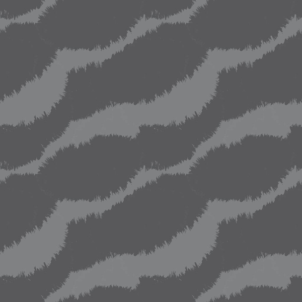 Gray Brush zdvih kožešina vzor design pro módní potisky, homeware, grafiku, zázemí - Vektor, obrázek