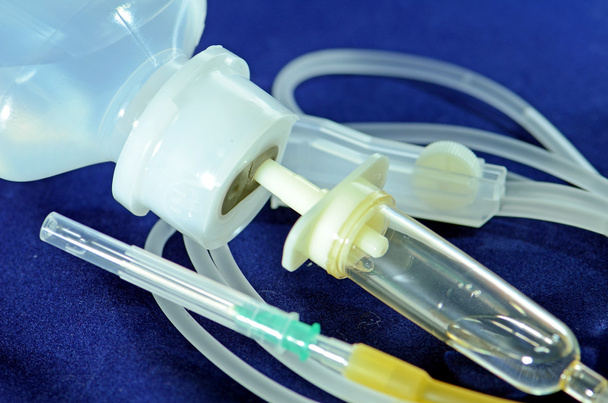 intravenózní řešení pro urgentní medicíny a zdravotnické prostředky. - Fotografie, Obrázek