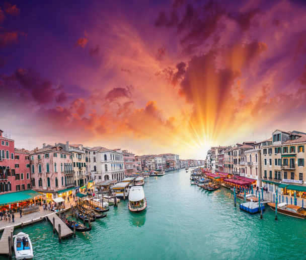 Venedig. Blick auf Grand Canal - Foto, Bild