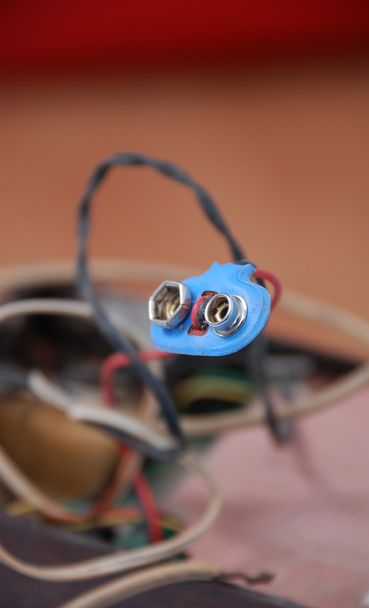 Contact pour batterie 9 volts
 - Photo, image