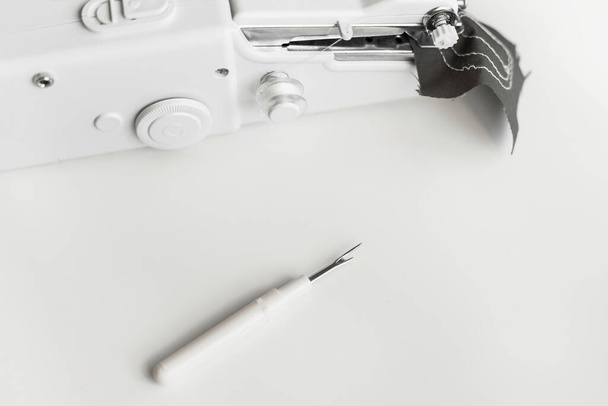 sewing tool on white background - Foto, Imagen