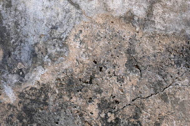 muro de cemento grunge con grieta - Foto, Imagen