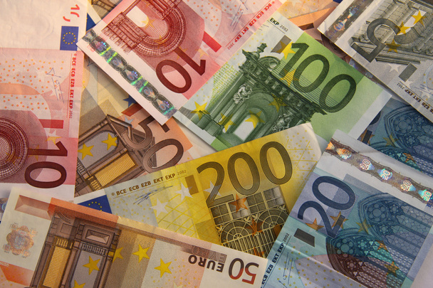 euro-bankjegyek - Fotó, kép