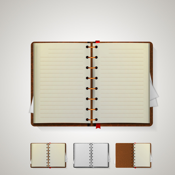 Illustration of notebooks - Vector, Image