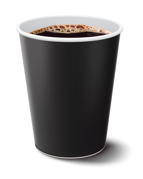 Kaffeetasse isoliert Abbildung - Foto, Bild