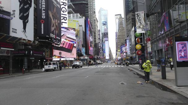 New York streets during Coronavirus pandemic, USA - Valokuva, kuva