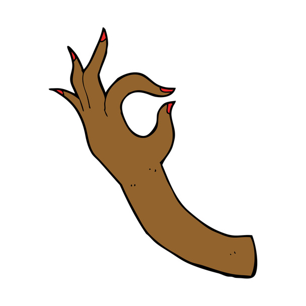 symbol ruky kreslená - Vektor, obrázek