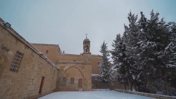 Kostel Mor Behnama v Mardinu. 4K záběry v Turecku - Záběry, video
