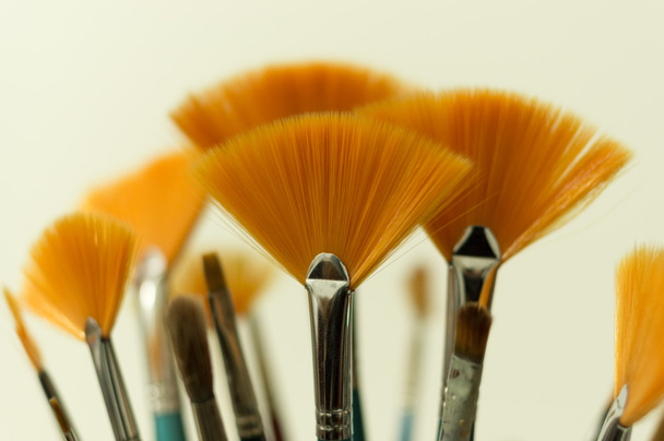 Brushes painter - Foto, afbeelding