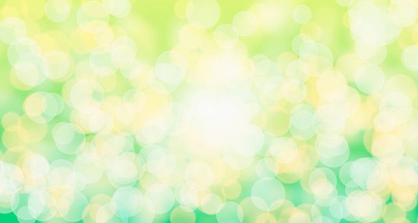 Abstract magical bokeh lights effect background. Colorful defocused lights. 3d illustration. - Foto, immagini