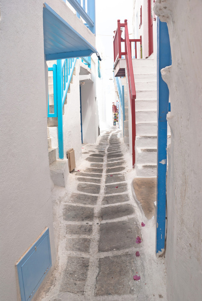 Casa tradizionale greca sull'isola di Mykonos, Grecia
 - Foto, immagini