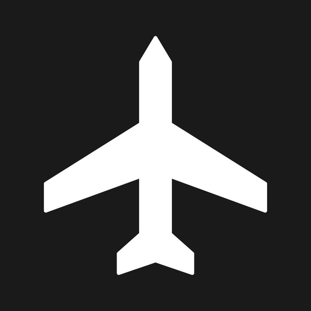 Modo avión Icono imagen vectorial. Se puede utilizar para el teléfono y la tableta. Adecuado para aplicaciones móviles, aplicaciones web y medios impresos. - Vector, imagen