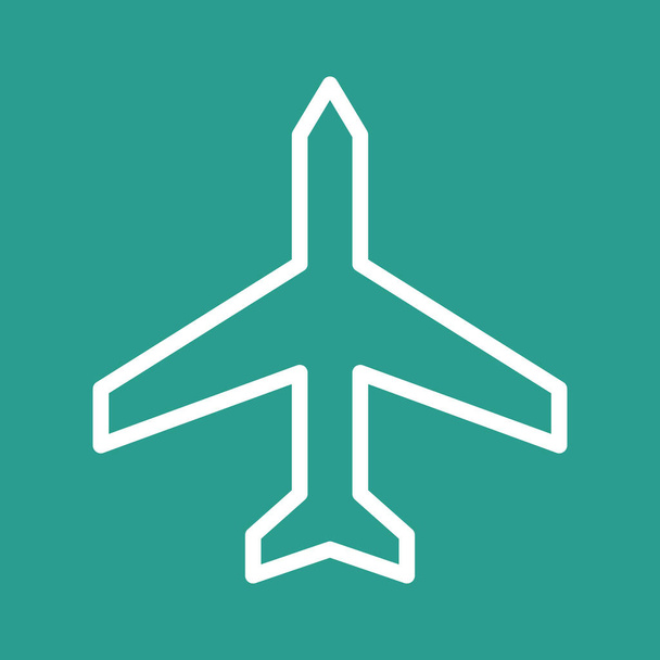 Vliegtuigmodus Icoon vectorbeeld. Kan gebruikt worden voor telefoon en tablet. Geschikt voor mobiele apps, webapps en printmedia. - Vector, afbeelding