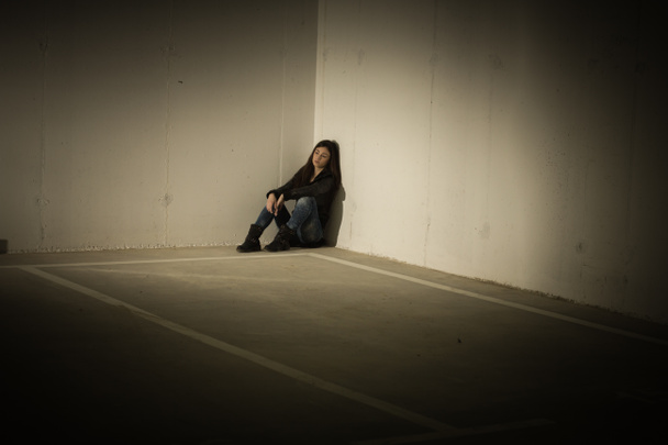 κατάθλιψη έφηβη - Φωτογραφία, εικόνα