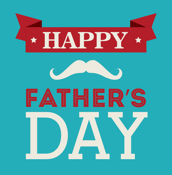Fathers day design - Vector, imagen