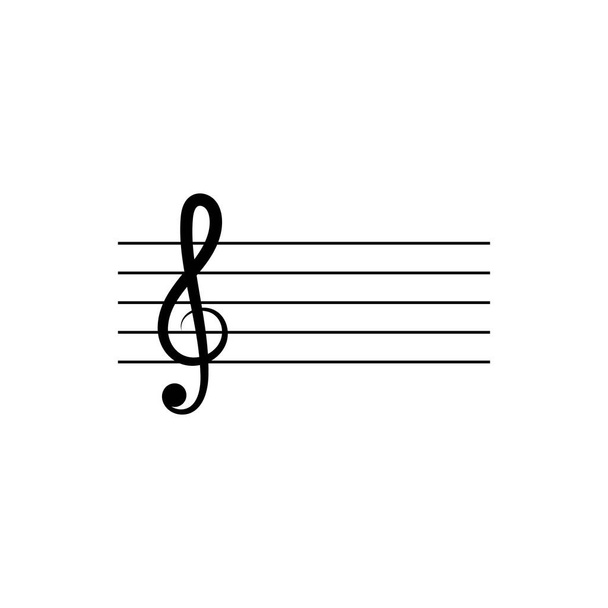 Nota musicale Icona vettoriale - Vettoriali, immagini