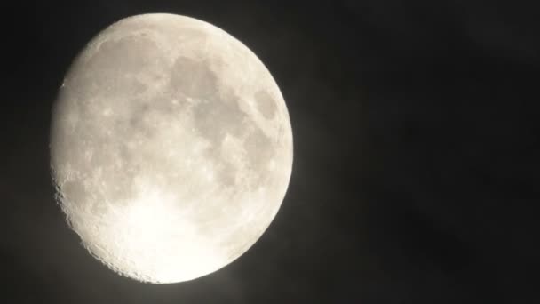 Pełnia księżyca - Materiał filmowy, wideo