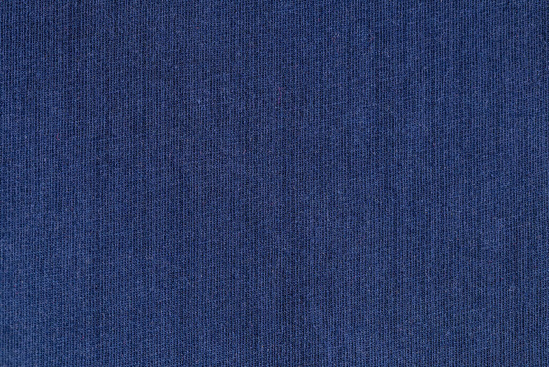 Navy blue fabric cloth polyester texture background. - Photo, Image