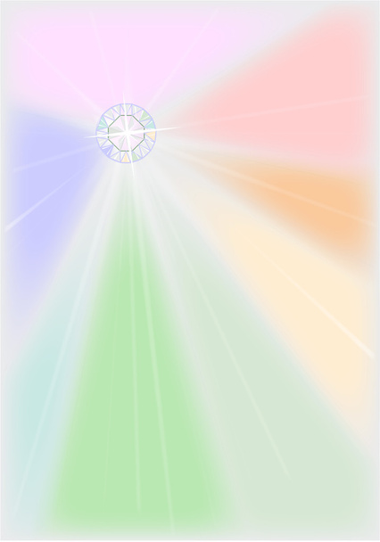 διαμάντι αστέρι - Διάνυσμα, εικόνα