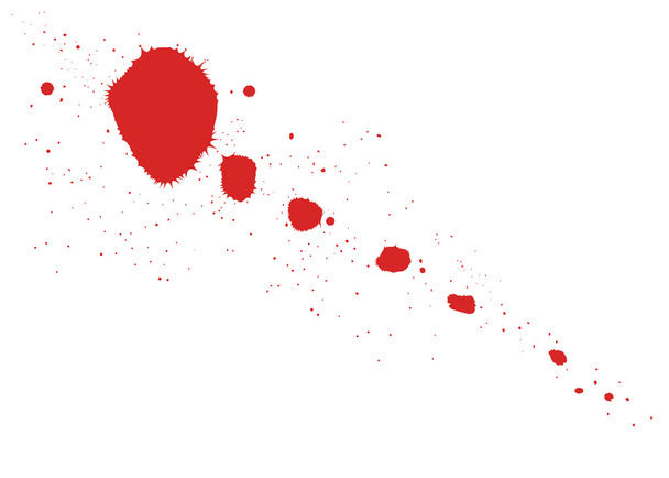 Blood Splatter - Vector, Image