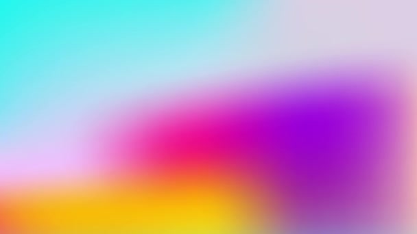 Abstract Gradient Loop. Vivid Colourful Blurry Background. - Footage, Video