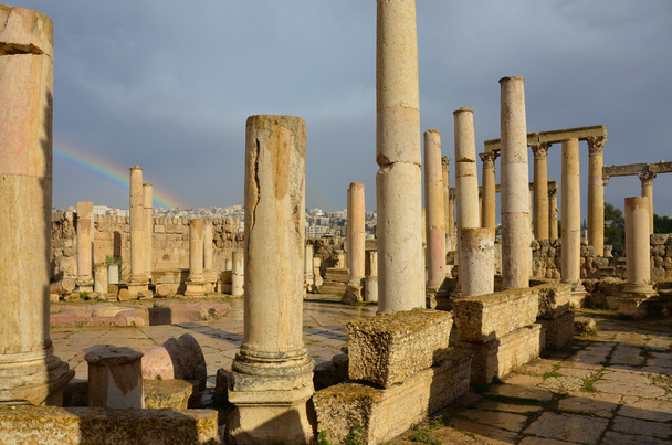 Macellum, Jerash - Valokuva, kuva