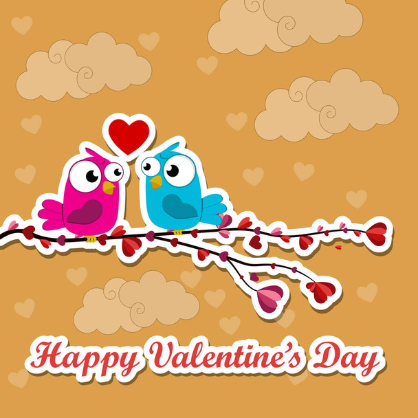Valentines heart. Decorative heart background with lot of valentines hearts. Vector illustration. Valentines day illustrations and typography elements - Vektor, Bild