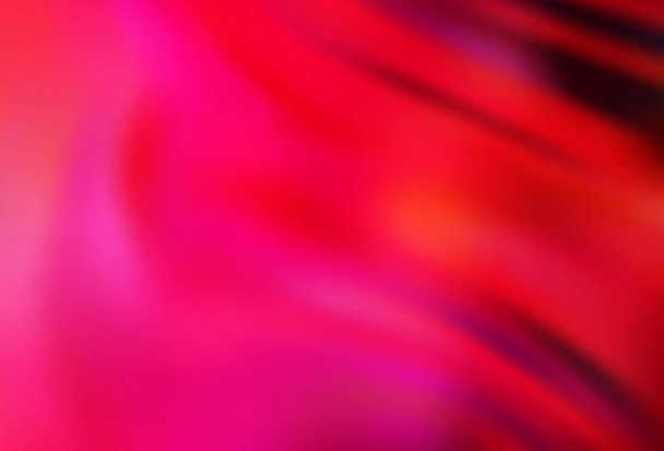 Light Red vector blurred bright pattern. A completely new colored illustration in blur style. New way of your design. - ベクター画像
