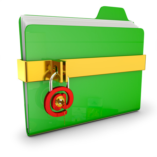 green folder - Foto, imagen