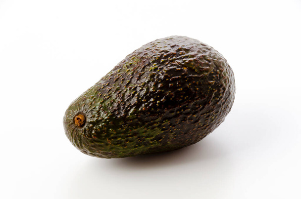 Brown avocado on white background - Photo, Image