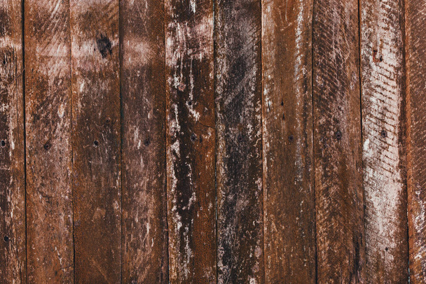 Ruskea vanha puinen aita tausta. Vanhat levyt rakenne - Valokuva, kuva