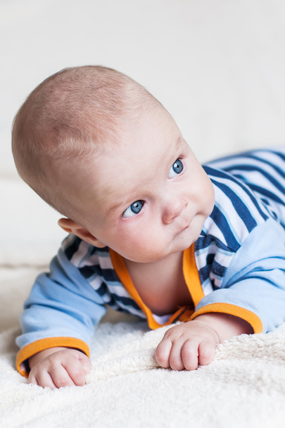 söpö sinisilmäinen vauva poika
 - Valokuva, kuva