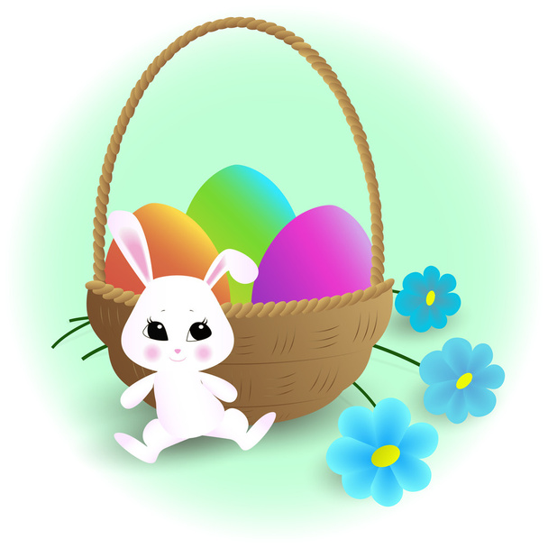 Easter bunny - Διάνυσμα, εικόνα