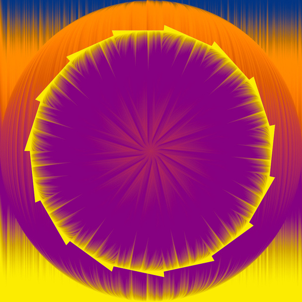 Característica decorativa fractal colorido, esplendor mágico, maravilloso h
 - Foto, Imagen